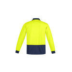 Syzmik Mens Comfort Back L/S Polo - ZH410-Queensland Workwear Supplies