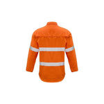 Syzmik Mens FR Closed Front Hooped Taped Shirt - ZW134-Queensland Workwear Supplies