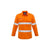 Syzmik Mens FR Closed Front Hooped Taped Shirt - ZW134-Queensland Workwear Supplies