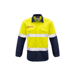 Syzmik Mens FR Hooped Taped Spliced Shirt - ZW132-Queensland Workwear Supplies