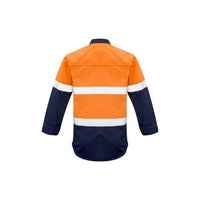 Syzmik Mens FR Hooped Taped Spliced Shirt - ZW132-Queensland Workwear Supplies