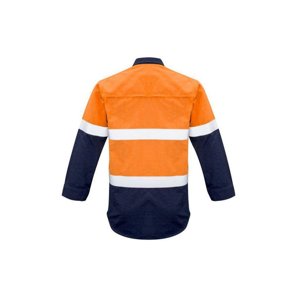 Syzmik Mens FR Hooped Taped Spliced Shirt - ZW132-Queensland Workwear Supplies