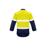 Syzmik Mens FR Hooped Taped Spliced Shirt - ZW132-Queensland Workwear Supplies