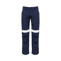 Syzmik Mens Fire Traditional Style Taped Work Pant - ZP523-Queensland Workwear Supplies