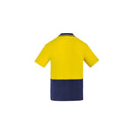 Syzmik Mens Hi Vis Cotton S/S Polo - ZH435-Queensland Workwear Supplies