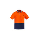 Syzmik Mens Hi Vis Cotton S/S Polo - ZH435-Queensland Workwear Supplies