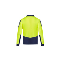 Syzmik Mens Hi Vis Flux L/S Polo - ZH310-Queensland Workwear Supplies