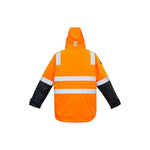 Syzmik Mens HiVis 4-in-1 Waterproof Jacket - ZJ532-Queensland Workwear Supplies