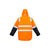 Syzmik Mens HiVis 4-in-1 Waterproof Jacket - ZJ532-Queensland Workwear Supplies