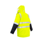 Syzmik Mens HiVis 4-in-1 Waterproof Jacket - ZJ532-Queensland Workwear Supplies