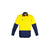 Syzmik Mens HiVis Closed Front Long Sleeve Shirt - ZW560-Queensland Workwear Supplies