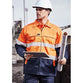 Syzmik Mens HiVis Cotton Drill Jacket - ZJ590