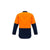 Syzmik Mens HiVis Spliced Flame Retardent Long Sleeve Shirt - ZW138-Queensland Workwear Supplies
