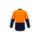 Syzmik Mens HiVis Spliced Flame Retardent Long Sleeve Shirt - ZW138