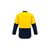 Syzmik Mens HiVis Spliced Flame Retardent Long Sleeve Shirt - ZW138-Queensland Workwear Supplies