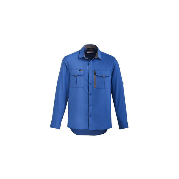 Syzmik Mens Outdoor Long Sleeve Shirt - ZW460-Queensland Workwear Supplies