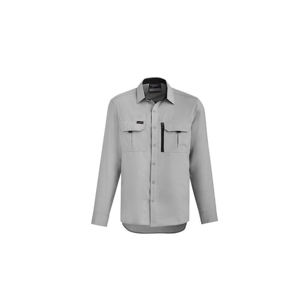 Syzmik Mens Outdoor Long Sleeve Shirt - ZW460-Queensland Workwear Supplies
