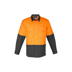 Syzmik Mens Rugged Cooling HiVis Spliced Shirt - ZW128