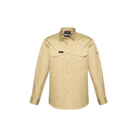 Syzmik Mens Rugged Cooling Long Sleeve Shirt - ZW400-Queensland Workwear Supplies