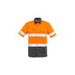 Syzmik Mens Rugged Cooling Taped HiVis Spliced Short Sleeve Shirt - ZW835