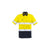 Syzmik Mens Rugged Cooling Taped HiVis Spliced Short Sleeve Shirt - ZW835-Queensland Workwear Supplies