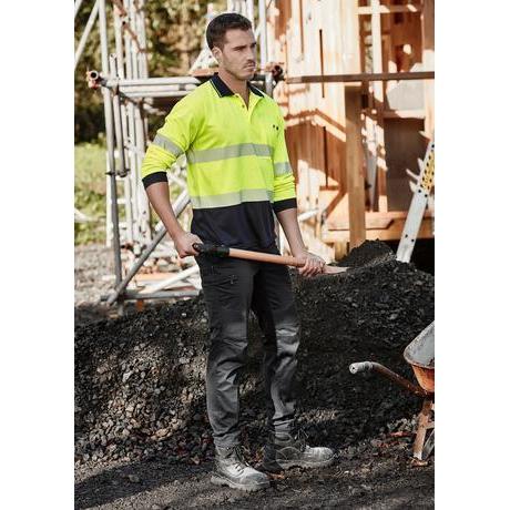 Syzmik Mens Streetworx Stretch Non-Cuffed Pants - ZP320-Queensland Workwear Supplies