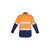 Syzmik Mens Taped HiVis Closed Front Long Sleeve Shirt - ZW550-Queensland Workwear Supplies