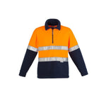 Syzmik Mens Taped HiVis Polar Fleece Jumper - ZT461-Queensland Workwear Supplies