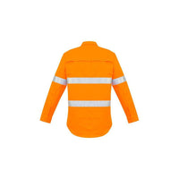 Syzmik Mens Taped HiVis Shirt - ZW640-Queensland Workwear Supplies
