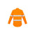Syzmik Mens Taped HiVis Shirt - ZW640-Queensland Workwear Supplies
