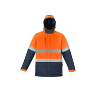 Syzmik Unisex Hi Vis Antarctic Softshell Taped Jacket - ZJ553-Queensland Workwear Supplies