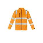 Syzmik Unisex Hi Vis Vic Rail 2 in 1 Softshell Jacket - ZJ780-Queensland Workwear Supplies