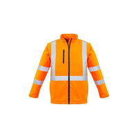 Syzmik Unisex HiVis 2-in-1 x Back Softshell Jacket - ZJ680-Queensland Workwear Supplies