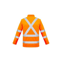 Syzmik Unisex HiVis 2-in-1 x Back Softshell Jacket - ZJ680-Queensland Workwear Supplies