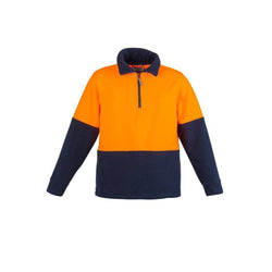 Syzmik Unisex HiVis Half Zip Polar Fleece Jumper - ZT460