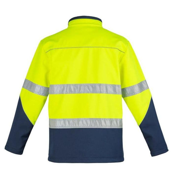 Syzmik Unisex HiVis Soft Shell Jacket - ZJ353-Queensland Workwear Supplies