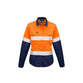 Syzmik Womens Rugged Cooling Taped HiVis Spliced Shirt - ZW720