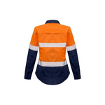 Syzmik Womens Rugged Cooling Taped HiVis Spliced Shirt - ZW720-Queensland Workwear Supplies