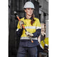 Syzmik Womens Rugged Cooling Taped HiVis Spliced Shirt - ZW720