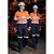 Syzmik Womens Taped Flame Retardant Closed Front Spliced Long Sleeve Shirt - ZW131-Queensland Workwear Supplies