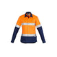 Syzmik Womens Taped HiVis Spliced Industrial Shirt - ZWL123