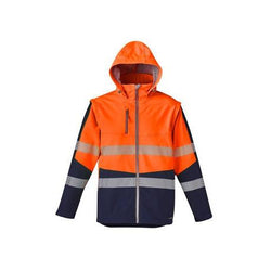 Unisex 2 in 1 Stretch Softshell Taped Jacket - ZJ453