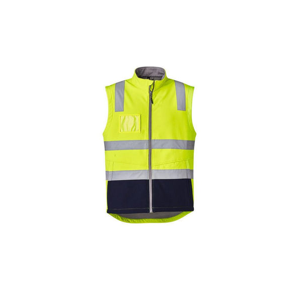 Unisex Hi Vis Softshell Vest - ZV426-Queensland Workwear Supplies