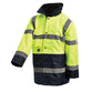 Workit Taped HiVis 3/4 Length Oange/Navy Jacket - 3002